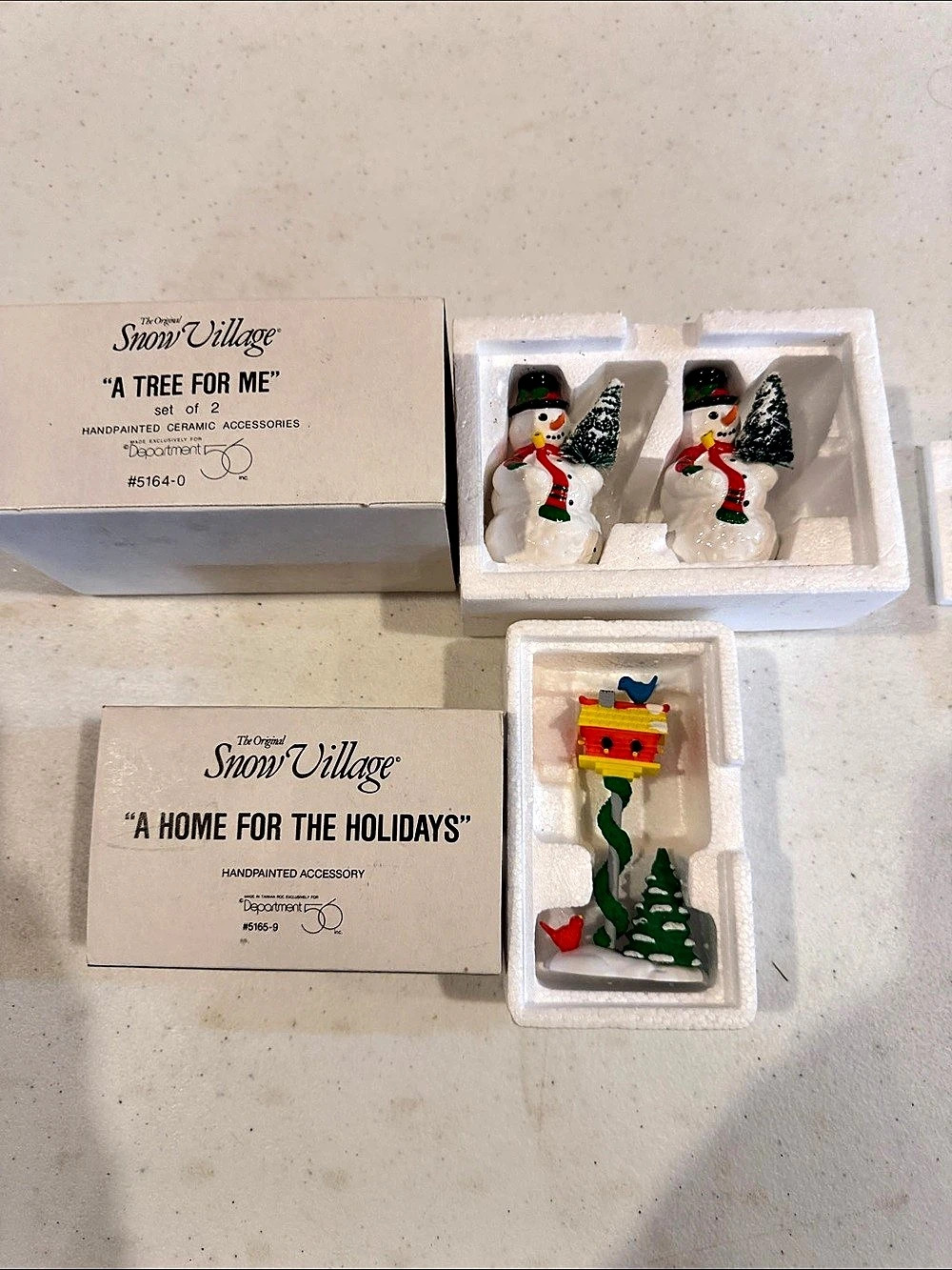 Department 56 A Tree for Me and A Home for the Holidays